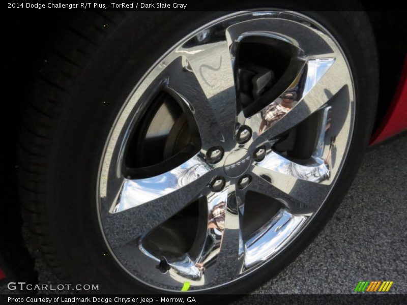TorRed / Dark Slate Gray 2014 Dodge Challenger R/T Plus