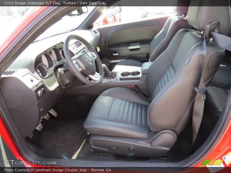 TorRed / Dark Slate Gray 2014 Dodge Challenger R/T Plus