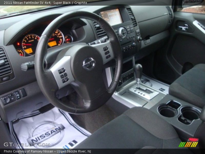 Super Black / Graphite 2011 Nissan Pathfinder SV 4x4