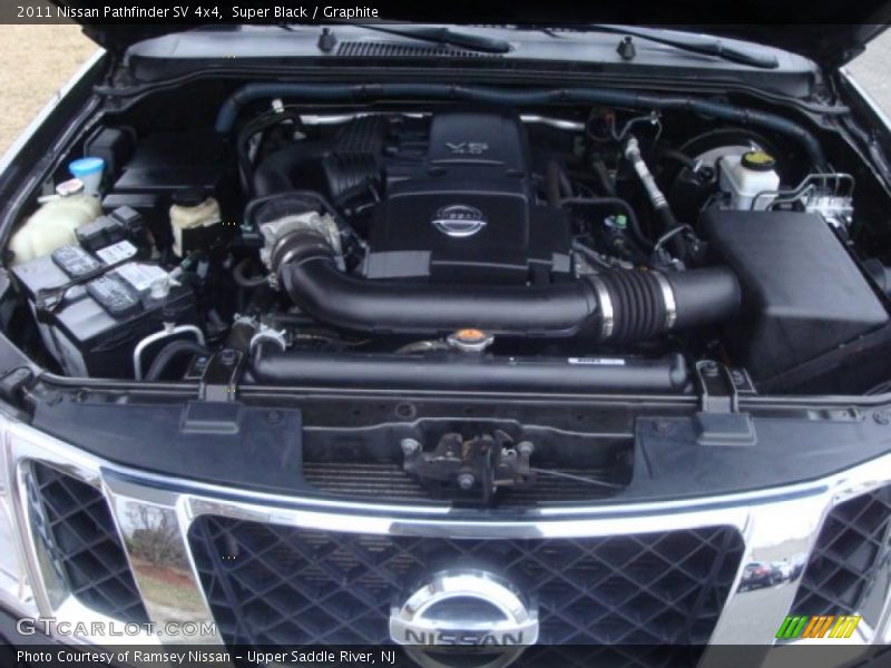 Super Black / Graphite 2011 Nissan Pathfinder SV 4x4