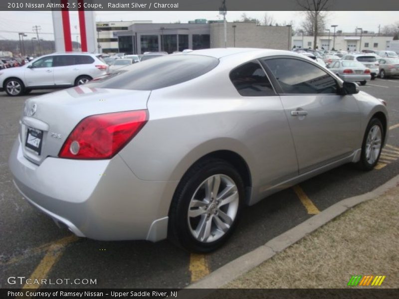 Radiant Silver / Charcoal 2010 Nissan Altima 2.5 S Coupe