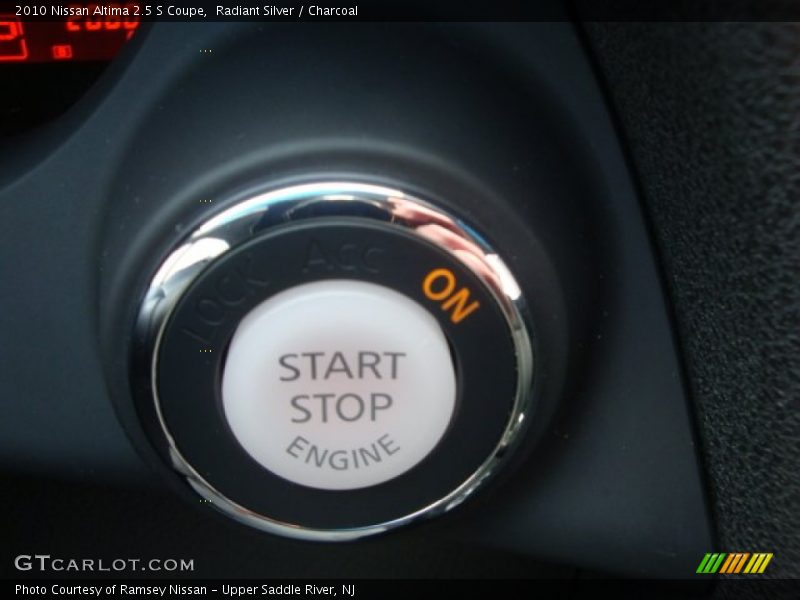 Radiant Silver / Charcoal 2010 Nissan Altima 2.5 S Coupe