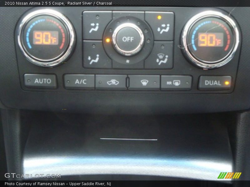 Radiant Silver / Charcoal 2010 Nissan Altima 2.5 S Coupe