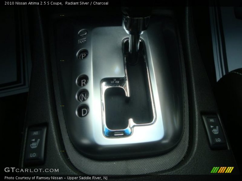 Radiant Silver / Charcoal 2010 Nissan Altima 2.5 S Coupe