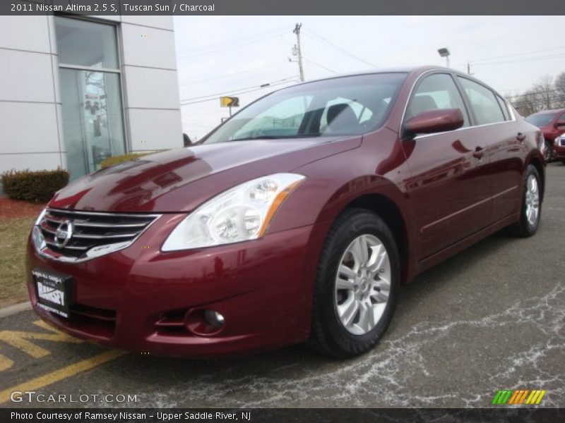 Tuscan Sun / Charcoal 2011 Nissan Altima 2.5 S