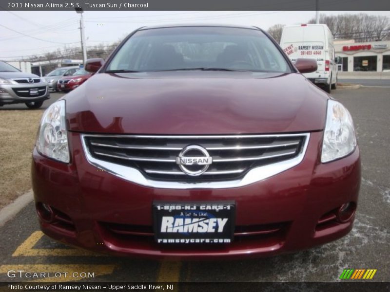 Tuscan Sun / Charcoal 2011 Nissan Altima 2.5 S
