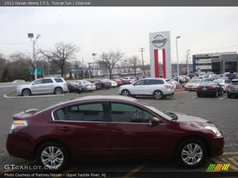 Tuscan Sun / Charcoal 2011 Nissan Altima 2.5 S