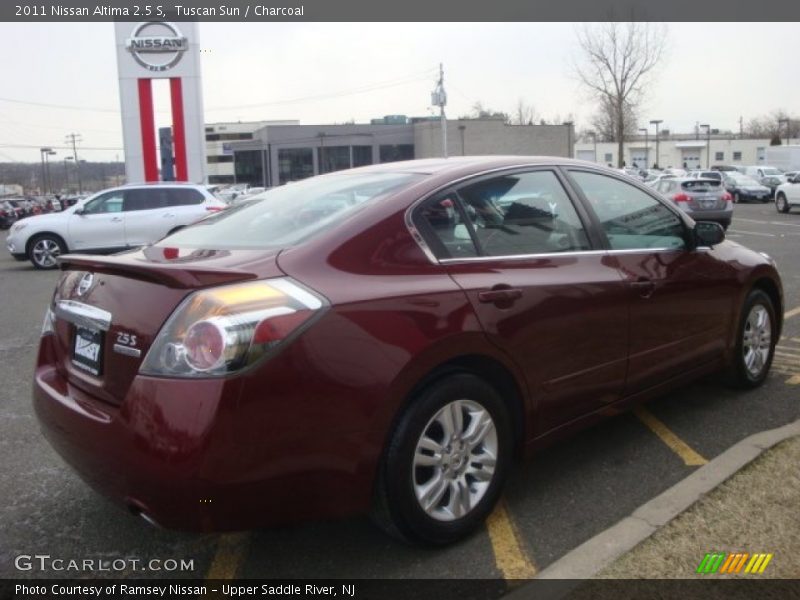 Tuscan Sun / Charcoal 2011 Nissan Altima 2.5 S