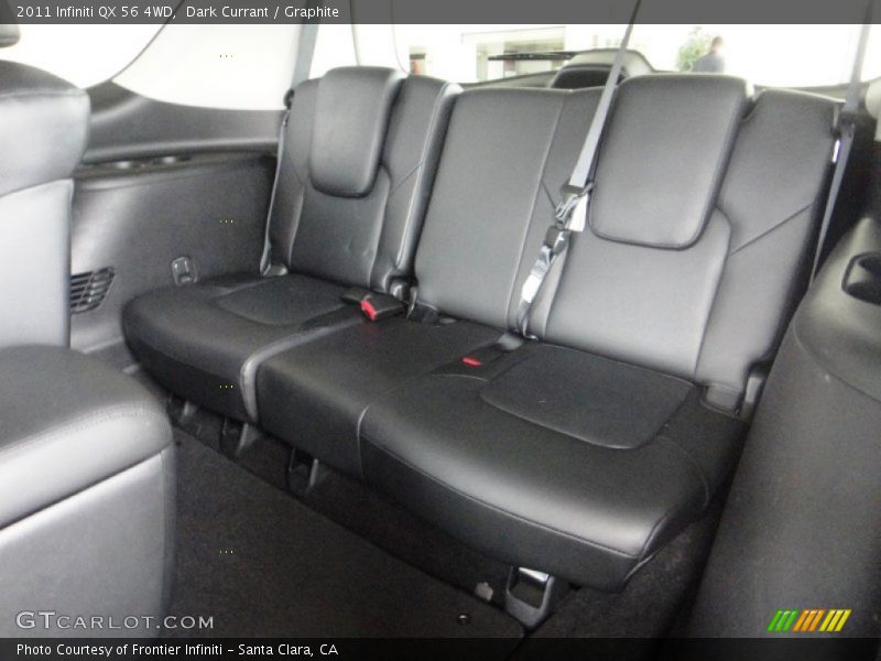 Dark Currant / Graphite 2011 Infiniti QX 56 4WD