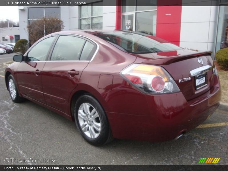 Tuscan Sun / Charcoal 2011 Nissan Altima 2.5 S