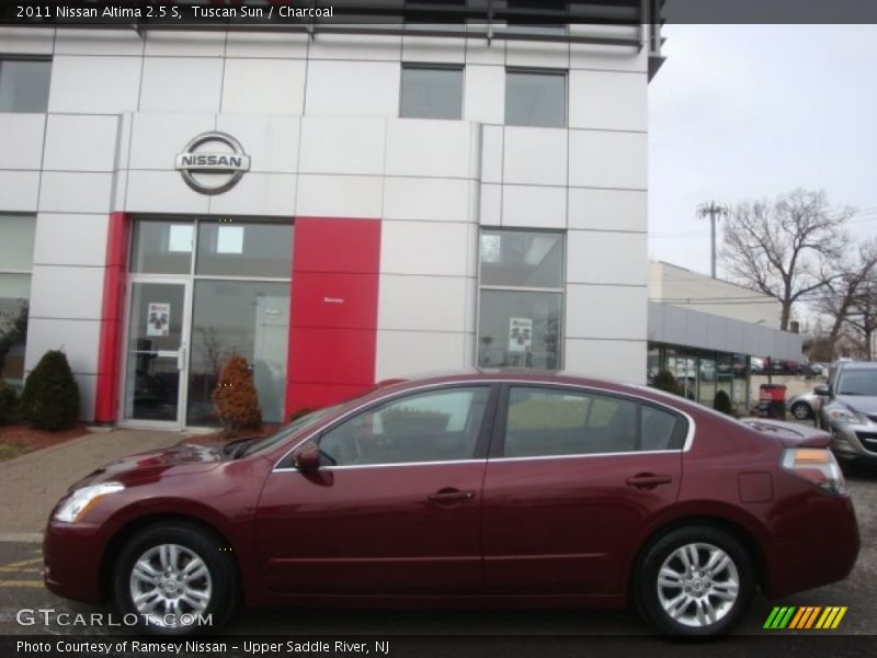 Tuscan Sun / Charcoal 2011 Nissan Altima 2.5 S