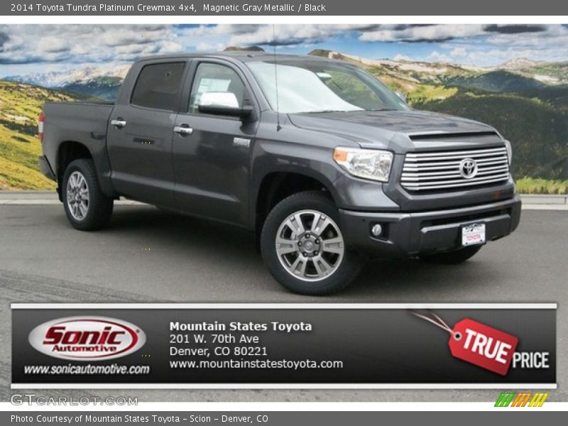 Magnetic Gray Metallic / Black 2014 Toyota Tundra Platinum Crewmax 4x4