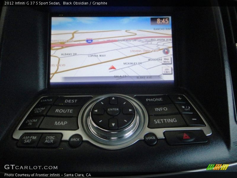 Black Obsidian / Graphite 2012 Infiniti G 37 S Sport Sedan