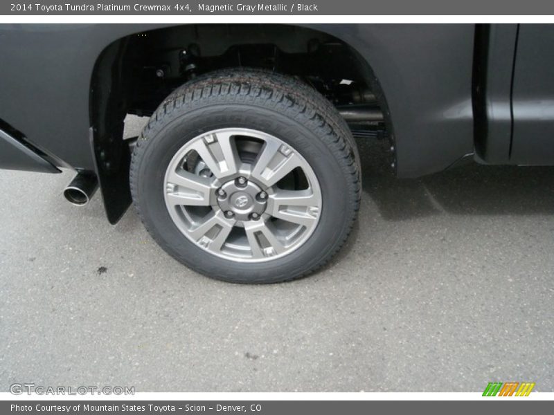 Magnetic Gray Metallic / Black 2014 Toyota Tundra Platinum Crewmax 4x4