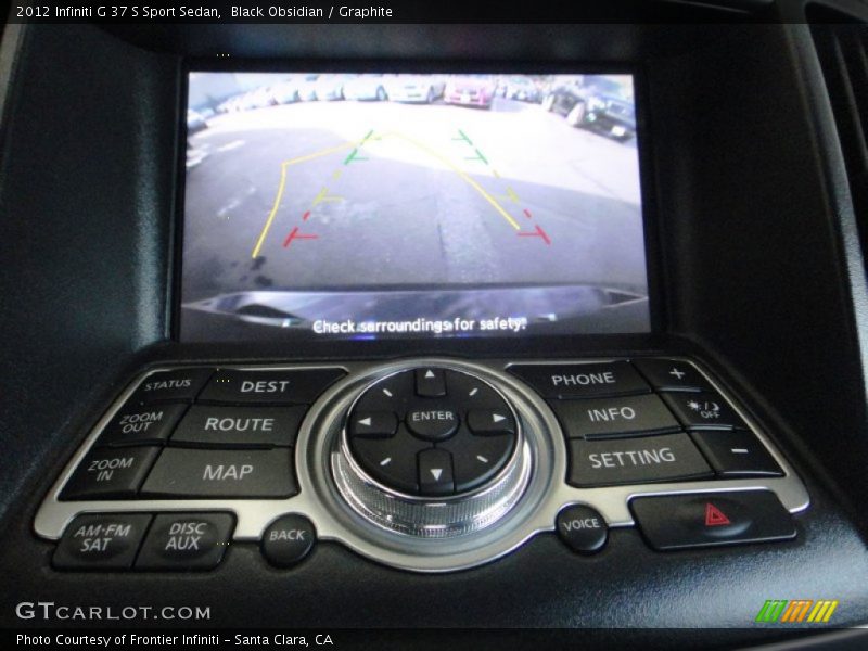 Black Obsidian / Graphite 2012 Infiniti G 37 S Sport Sedan