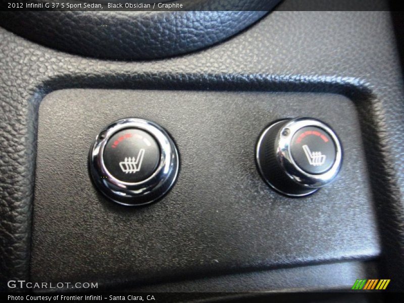 Black Obsidian / Graphite 2012 Infiniti G 37 S Sport Sedan