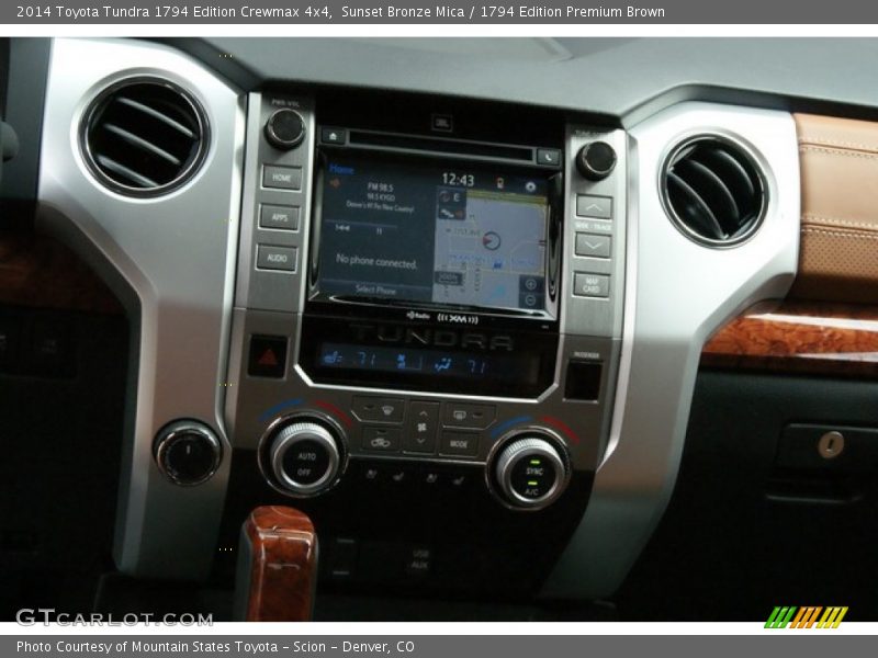 Sunset Bronze Mica / 1794 Edition Premium Brown 2014 Toyota Tundra 1794 Edition Crewmax 4x4
