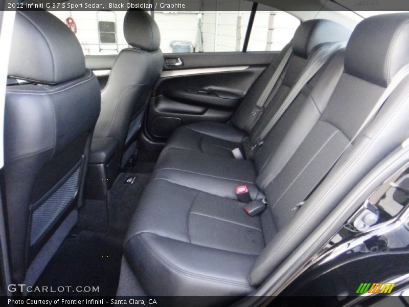 Black Obsidian / Graphite 2012 Infiniti G 37 S Sport Sedan