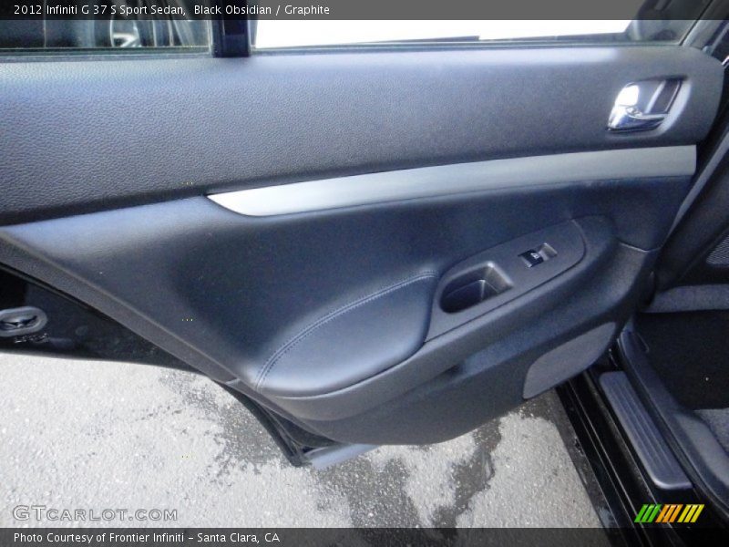 Black Obsidian / Graphite 2012 Infiniti G 37 S Sport Sedan