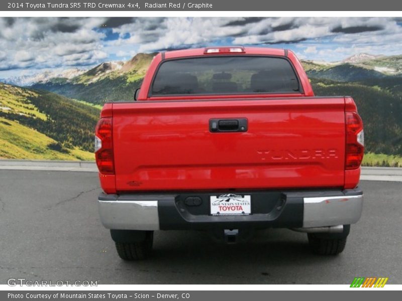 Radiant Red / Graphite 2014 Toyota Tundra SR5 TRD Crewmax 4x4