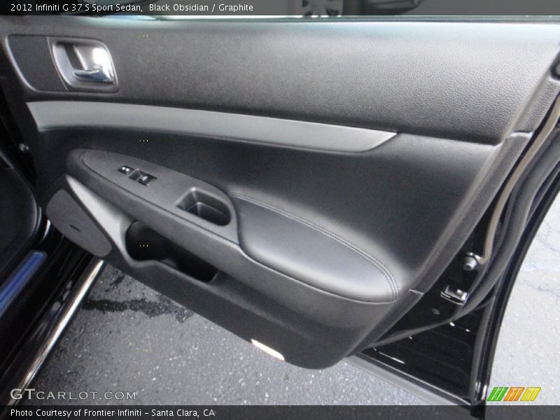 Black Obsidian / Graphite 2012 Infiniti G 37 S Sport Sedan