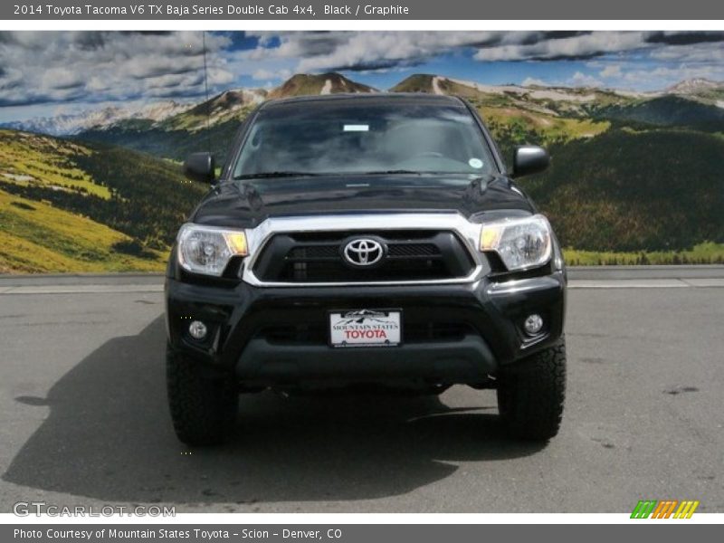 Black / Graphite 2014 Toyota Tacoma V6 TX Baja Series Double Cab 4x4