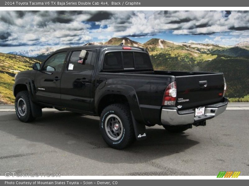 Black / Graphite 2014 Toyota Tacoma V6 TX Baja Series Double Cab 4x4