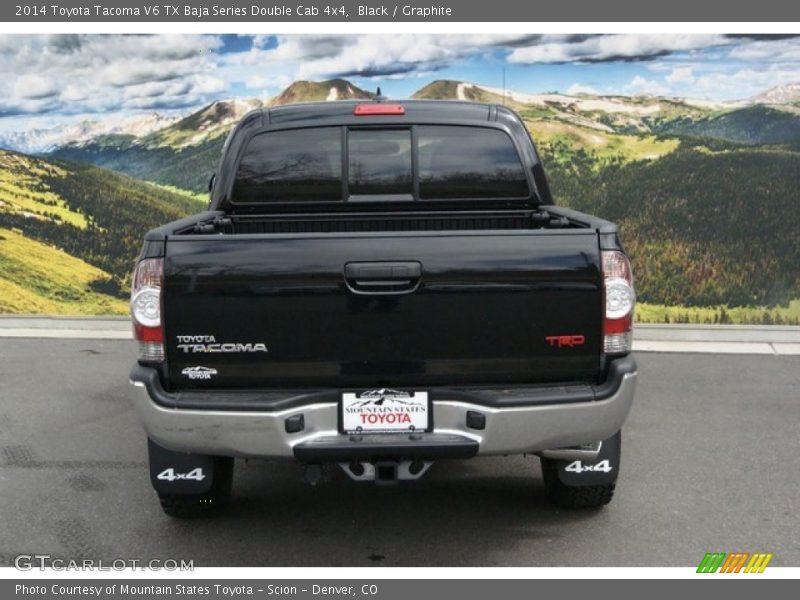 Black / Graphite 2014 Toyota Tacoma V6 TX Baja Series Double Cab 4x4