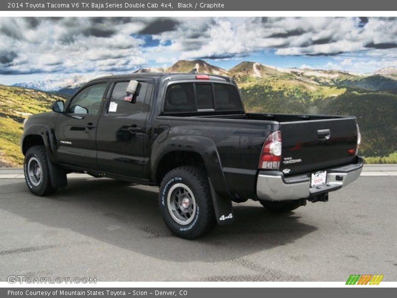 Black / Graphite 2014 Toyota Tacoma V6 TX Baja Series Double Cab 4x4
