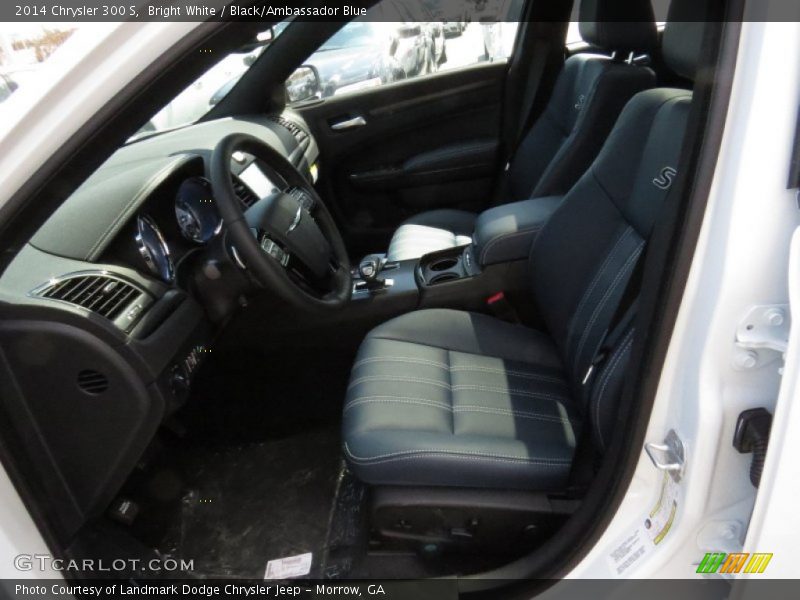  2014 300 S Black/Ambassador Blue Interior