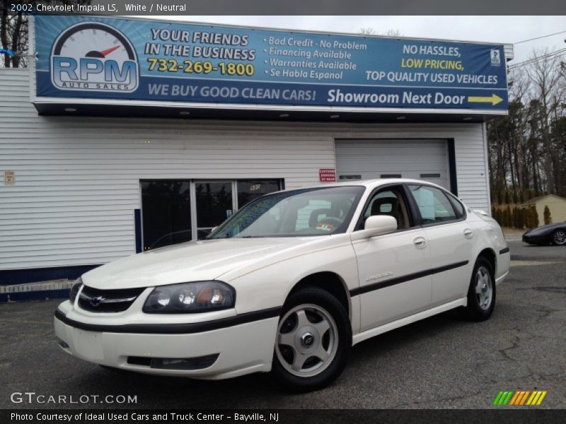 White / Neutral 2002 Chevrolet Impala LS