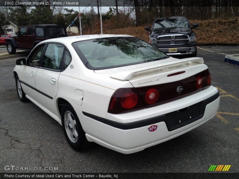 White / Neutral 2002 Chevrolet Impala LS