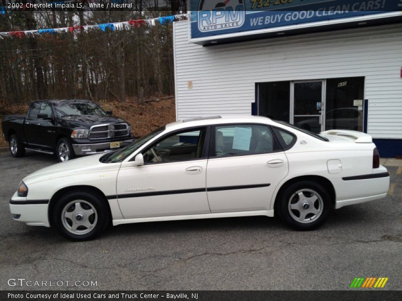 White / Neutral 2002 Chevrolet Impala LS