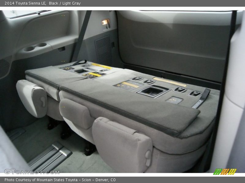 Black / Light Gray 2014 Toyota Sienna LE