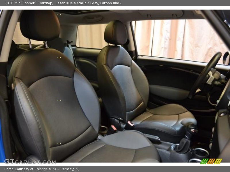 Laser Blue Metallic / Grey/Carbon Black 2010 Mini Cooper S Hardtop
