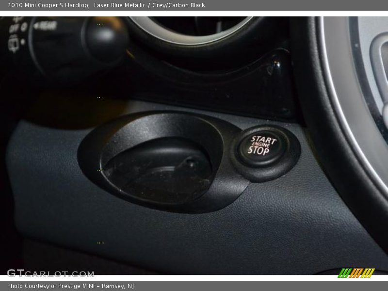 Laser Blue Metallic / Grey/Carbon Black 2010 Mini Cooper S Hardtop