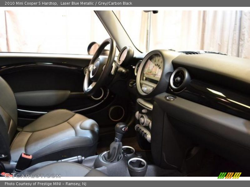 Laser Blue Metallic / Grey/Carbon Black 2010 Mini Cooper S Hardtop