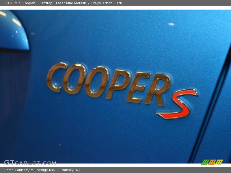 Laser Blue Metallic / Grey/Carbon Black 2010 Mini Cooper S Hardtop