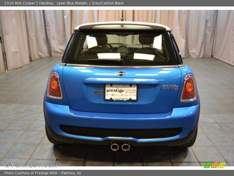 Laser Blue Metallic / Grey/Carbon Black 2010 Mini Cooper S Hardtop