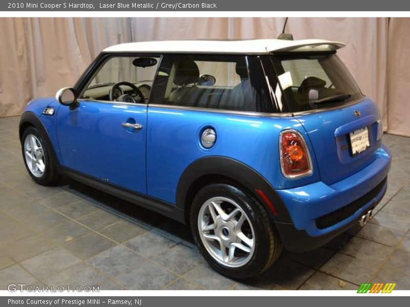 Laser Blue Metallic / Grey/Carbon Black 2010 Mini Cooper S Hardtop
