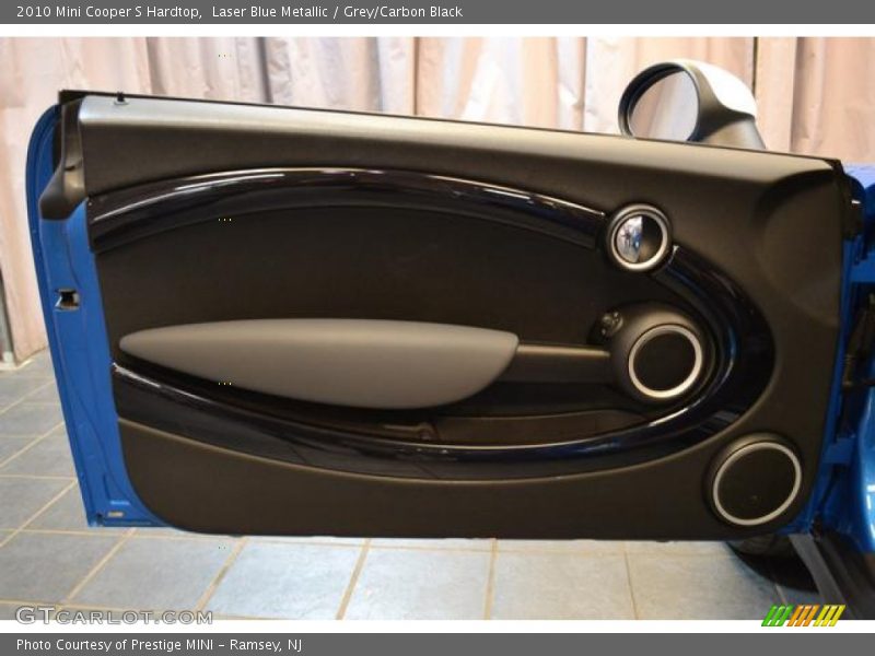 Laser Blue Metallic / Grey/Carbon Black 2010 Mini Cooper S Hardtop