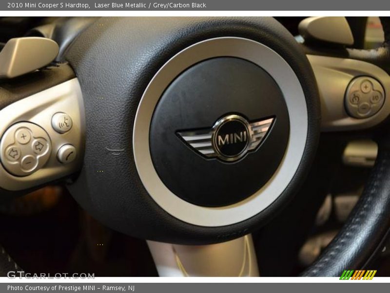 Laser Blue Metallic / Grey/Carbon Black 2010 Mini Cooper S Hardtop