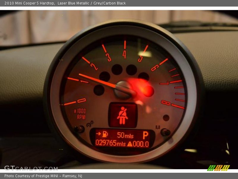 Laser Blue Metallic / Grey/Carbon Black 2010 Mini Cooper S Hardtop