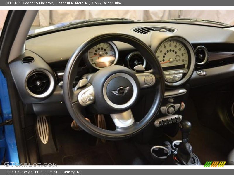 Laser Blue Metallic / Grey/Carbon Black 2010 Mini Cooper S Hardtop