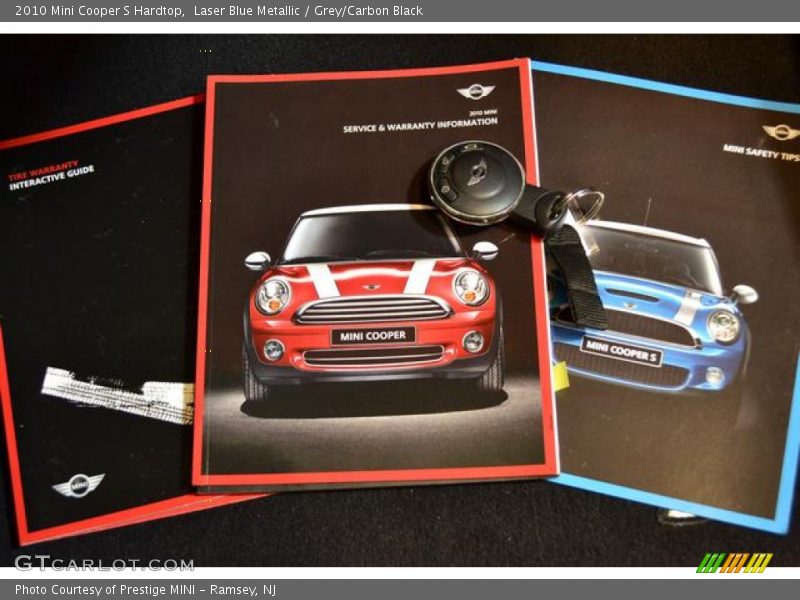 Laser Blue Metallic / Grey/Carbon Black 2010 Mini Cooper S Hardtop