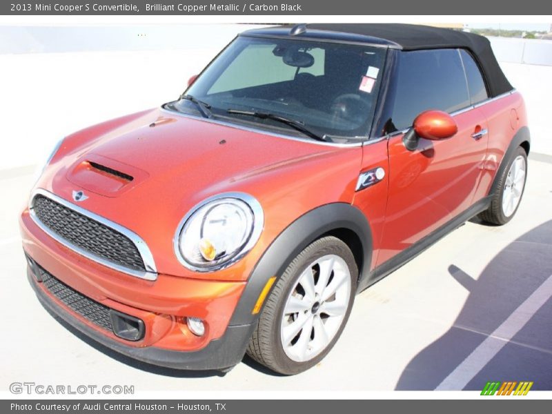 Brilliant Copper Metallic / Carbon Black 2013 Mini Cooper S Convertible