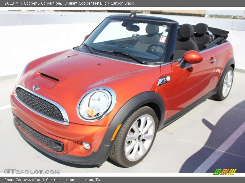 Brilliant Copper Metallic / Carbon Black 2013 Mini Cooper S Convertible