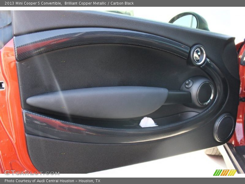Brilliant Copper Metallic / Carbon Black 2013 Mini Cooper S Convertible