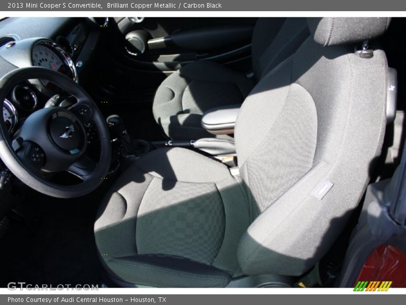 Brilliant Copper Metallic / Carbon Black 2013 Mini Cooper S Convertible