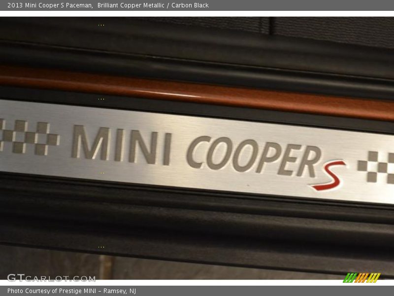 Brilliant Copper Metallic / Carbon Black 2013 Mini Cooper S Paceman